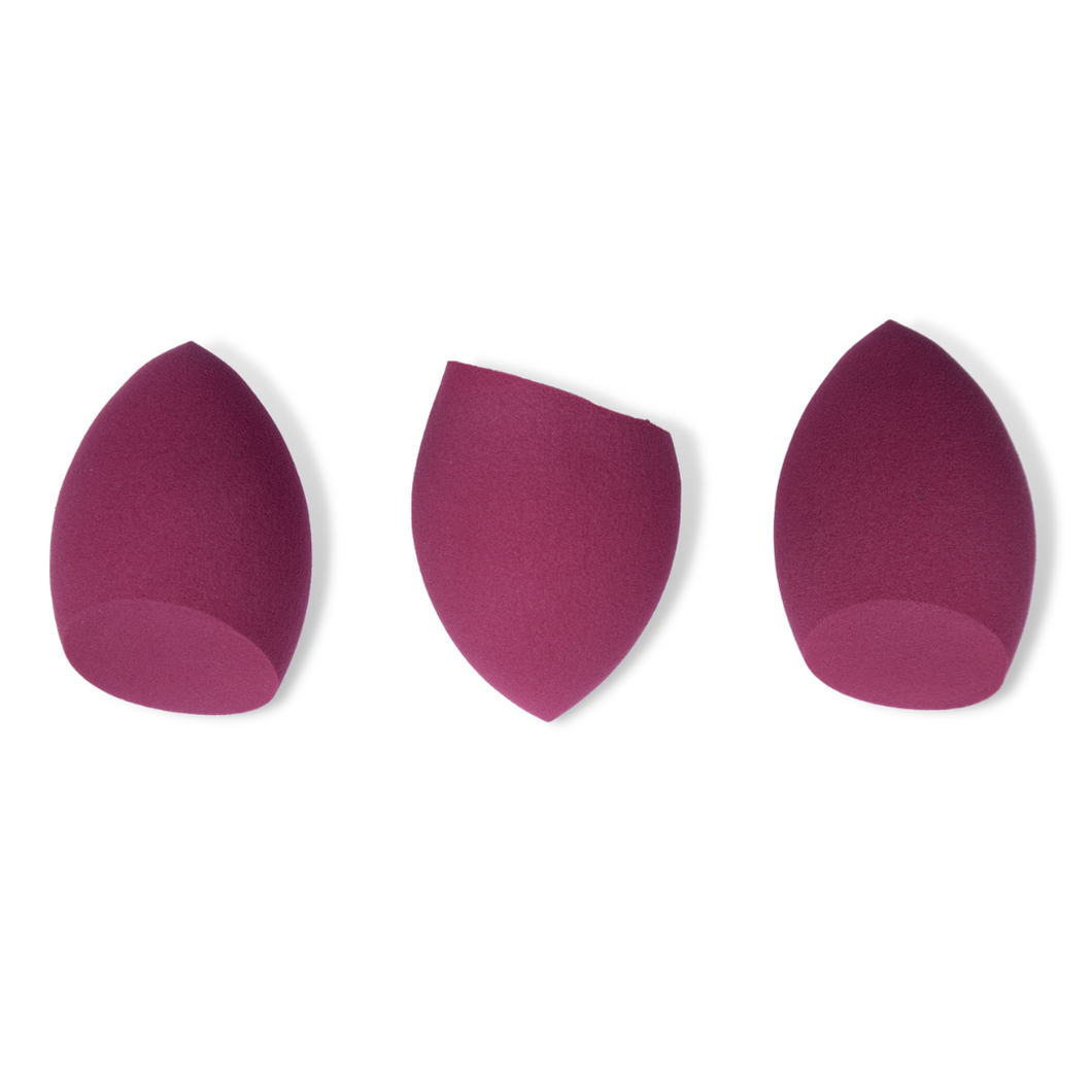 Pro Base Sponge – 3 pack Burgundy